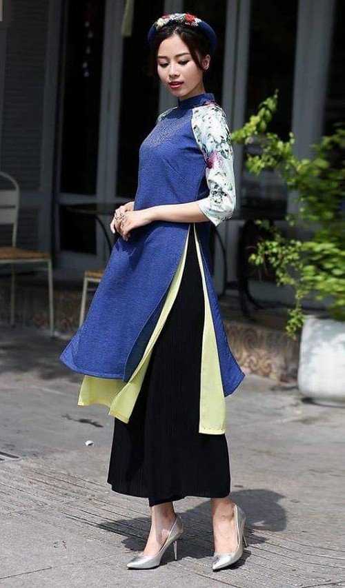 4 mẫu áo dài cách tân đẹp và cực hot cho tết 2019 41 - 4 mẫu áo dài cách tân đẹp và cực hot cho tết 2019, - áo dài cách tân, áo dài cách tân cô ba Sài Gòn, áo dài cách tân cổ điển, áo dài cách tân đẹp, áo dài cách tân hoa, áo dài cách tân tết, áo dài cách tân tết 2019, áo dài cách tân thêu hoa, mẫu áo dài cách tân đẹp - Mỹ phẩm làm đẹp, trang điểm, chăm sóc da hiệu quả an toàn Mẫu áo dài cách tân đẹp