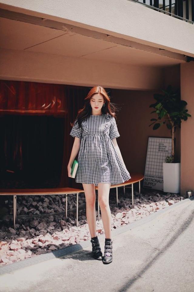 phối đồ cho cô nàng chân ngắn