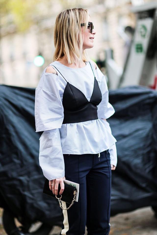 Cách phối đồ với bralette