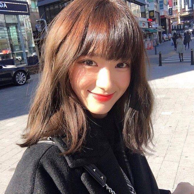 Kiểu tóc mái dễ thương