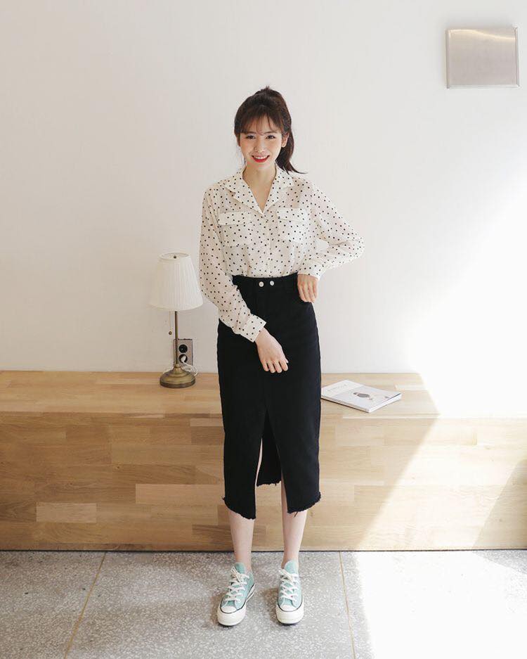 Phối đồ nữ đi học