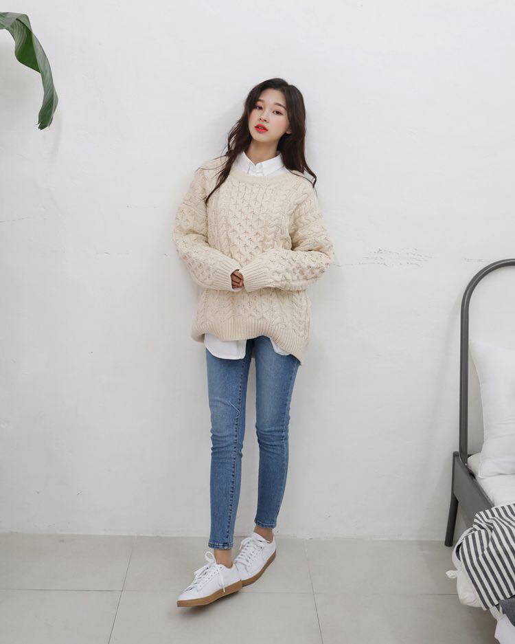 Kiểu áo cổ tròn đẹp
