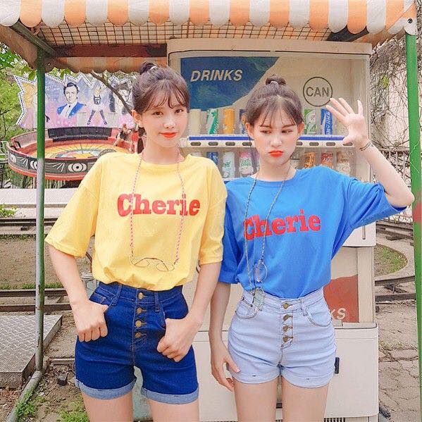 Mix đồ cùng quần short cạp cao