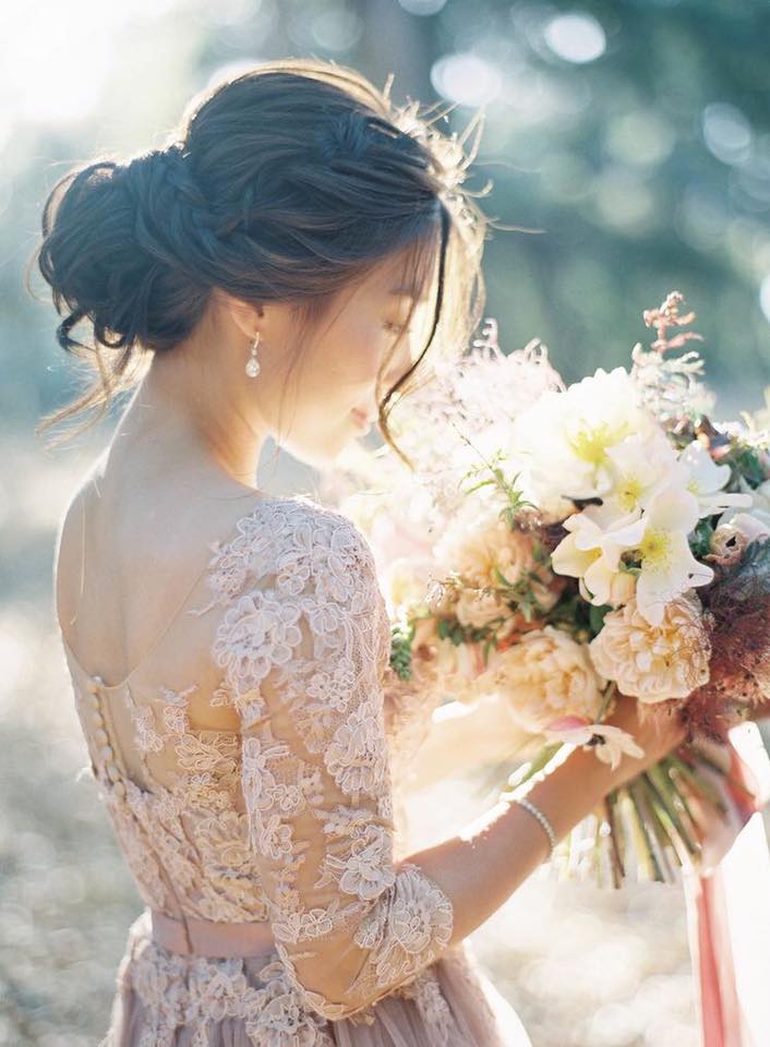 Kiểu tóc búi đẹp