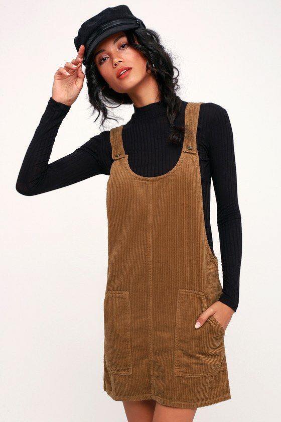 5 cách mix đồ với váy yếm mùa đông vừa ấm áp lại rất trendy 34 - 5 cách mix đồ với váy yếm mùa đông vừa ấm áp lại rất trendy, - áo cao cổ, áo hoodie, áo khoác, áo len, áo thun dài tay, cách mix đồ với váy yếm mùa đông, váy yếm - Mỹ phẩm làm đẹp, trang điểm, chăm sóc da hiệu quả an toàn Phối đồ với váy yếm mùa đông
