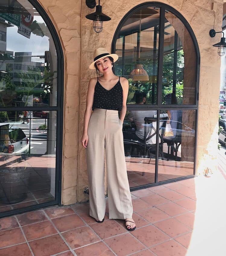 Chân cong mặc quần gì? 28 - Chân cong mặc quần gì?, - chân cong mặc quần gì, quần baggy jeans, quần culottes, quần culottes jeans, quần jogger, quần tây ống rộng - Mỹ phẩm làm đẹp, trang điểm, chăm sóc da hiệu quả an toàn Chân cong mặc quần gì