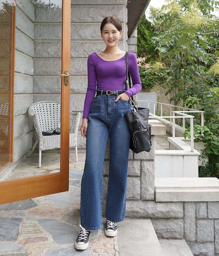 Chân cong mặc quần gì? 26 - Chân cong mặc quần gì?, - chân cong mặc quần gì, quần baggy jeans, quần culottes, quần culottes jeans, quần jogger, quần tây ống rộng - Mỹ phẩm làm đẹp, trang điểm, chăm sóc da hiệu quả an toàn Chân cong mặc quần gì