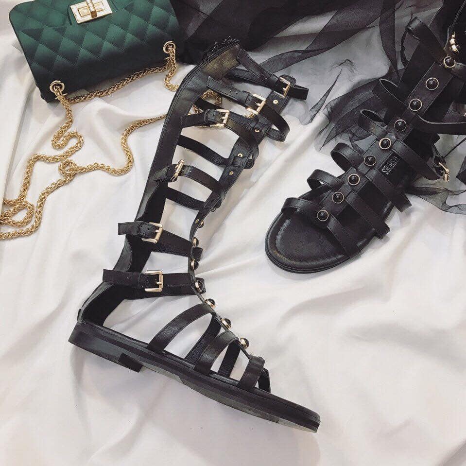 giày sandal đế thấp