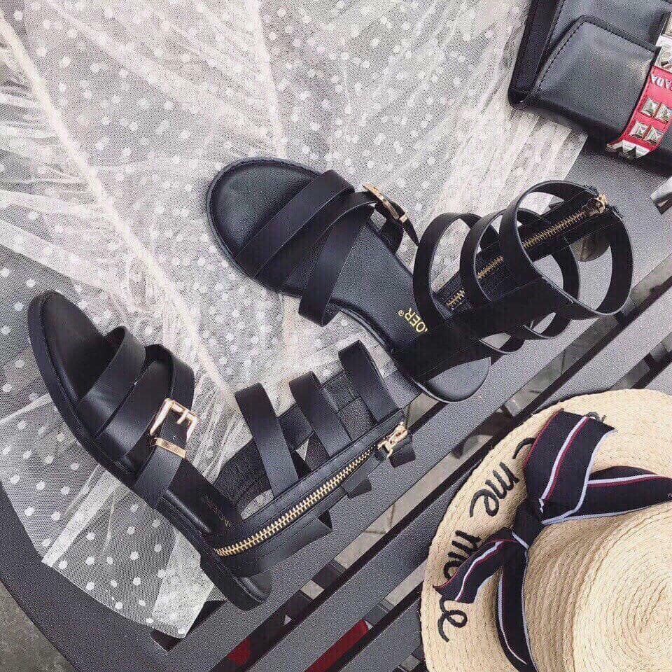 giày sandal đế thấp