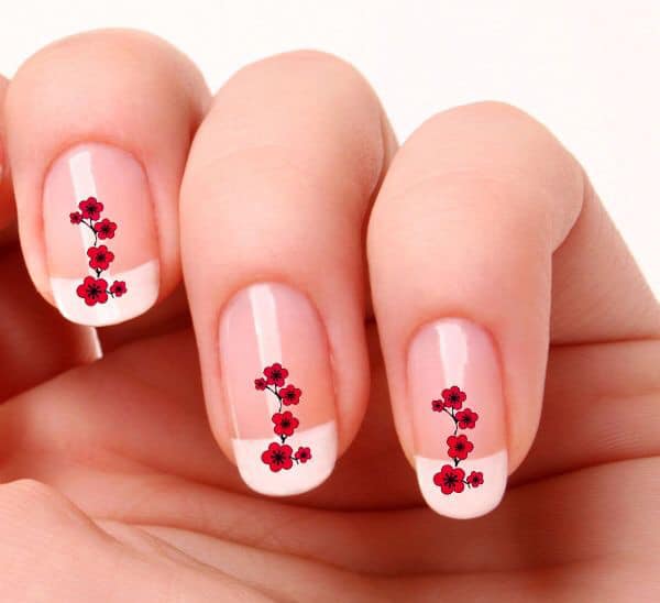 5 mẫu nail đơn giản dễ thương diện đi chơi tết 33 - 5 mẫu nail đơn giản dễ thương diện đi chơi tết, - mẫu nail đơn giản dễ thương, mẫu nail đơn giản dễ thương đi chơi tết, Nail đắp gel, Nail hoa đào, Nail hoa mai vàng, Nail màu đỏ, Nail mèo thần tài, tết - Mỹ phẩm làm đẹp, trang điểm, chăm sóc da hiệu quả an toàn mẫu nail đơn giản diện đi chơi tết