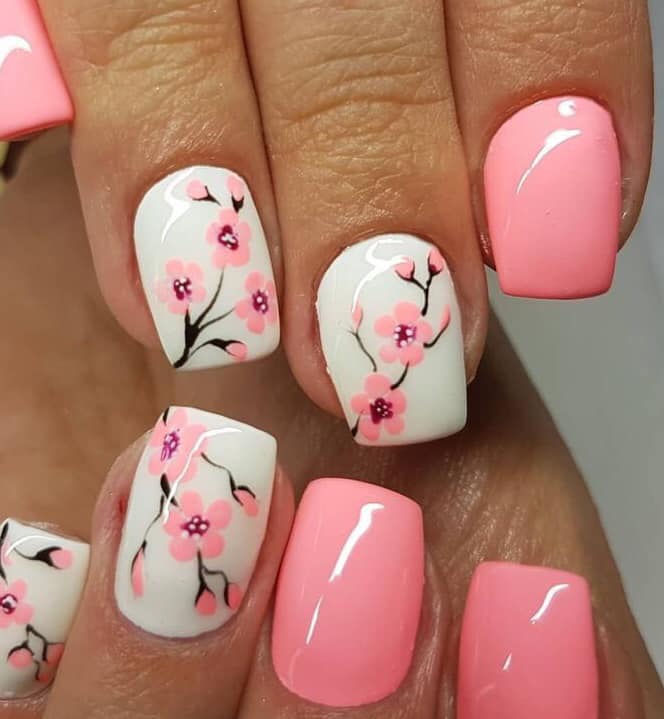 5 mẫu nail đơn giản dễ thương diện đi chơi tết 32 - 5 mẫu nail đơn giản dễ thương diện đi chơi tết, - mẫu nail đơn giản dễ thương, mẫu nail đơn giản dễ thương đi chơi tết, Nail đắp gel, Nail hoa đào, Nail hoa mai vàng, Nail màu đỏ, Nail mèo thần tài, tết - Mỹ phẩm làm đẹp, trang điểm, chăm sóc da hiệu quả an toàn mẫu nail đơn giản diện đi chơi tết